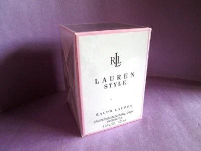 Ralph Lauren Style Eau de Parfum Spray 2004 Vintage 125 ml 4.2 oz Sealed Box — 第 1/3 张图片