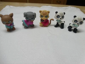 Polly Pocket Funkeln Haustiere Glitzer Tier Menge Hunde Katze Pandas - Bild 1 von 2