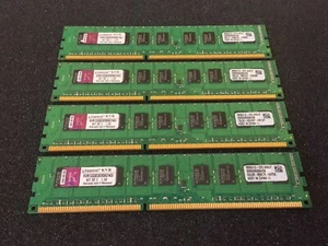 8GB (r4 x 2GB) Kingston ECC DDR3 1333MHz PC3-10600 KVR1333D3E9SK2/4G DIMM RAM - Picture 1 of 5