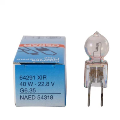OSRAM 64291 XIR 22.8V40W G6.35 MAQUET Hanaulux 3000 Surgical Shadowless Lamp - Image 1 of 4