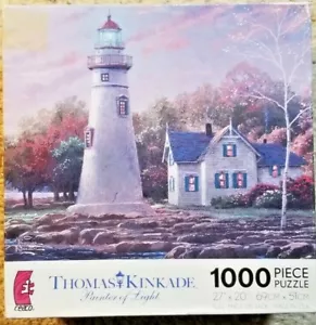 1000pc Puzzle Thomas Kinkade Serenity Cove 27" x 20" Sealed By Ceaco 2008 - Picture 1 of 4