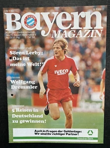 BL 83/84 FC Bayern München - Borussia Mönchengladbach, 01.10.1983 - Sören Lerby - Zdjęcie 1 z 4