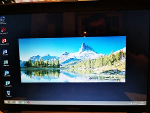 Toshiba Satellite L350D-200 SSD-Festplatte 180GB 4GB Ram inkl.Netzteil+Accu - Bild 1 von 13