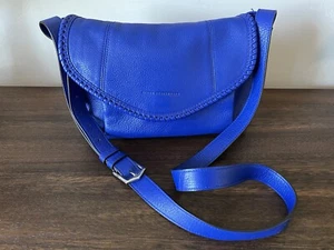 WOW! Aimee Kestenberg PURSE BLUE SOFT Pebble Leather Crossbody All For Love - Picture 1 of 21