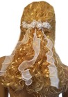LadyMYP © romantischer Haarkranz/Haarschmuck/Kopfschmuck Hochzeit, Kommunion