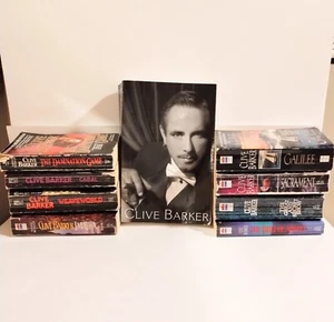 Clive Barker 9 book lot The Thief Great Secret Galilee Cabal Sacrament Imajica - Picture 1 of 24