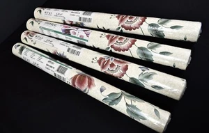 🌸Imperial Wallcoverings Wallpaper Lot of 4 Floral HP2181 Vintage 56 sq.ft USA - Picture 1 of 15