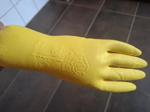 Premium Gummihandschuhe Gelb Gr. L 40 cm lang Sehr Stark - Bild 1 von 3