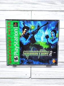 Syphon Filter 2 (Sony PlayStation 1, 2000) PS1 Complete CIB w/Manual - Picture 1 of 9