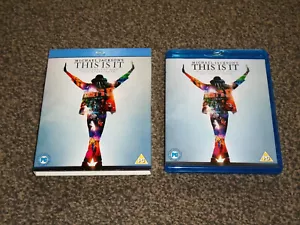 MICHAEL JACKSON'S - THIS IS IT : BLU RAY + PHOTO BOOKLET IN VGC (FREE UK P&P) - Picture 1 of 5