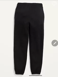 Old Navy Kids Size L (10-12) Black Vintage Gender-Neutral Jogger Sweatpants NWT - Picture 1 of 5
