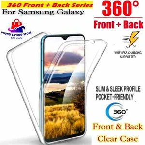 360 Case For Samsung Galaxy S21 S22 S24 S25 S23 Plus Ultra  With Finger Sensor - Picture 1 of 3
