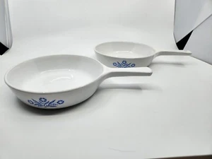 Juego de 2 sartenes vintage Corning Ware azul aciano P-83-B 6 1/2" usadas - Imagen 1 de 13