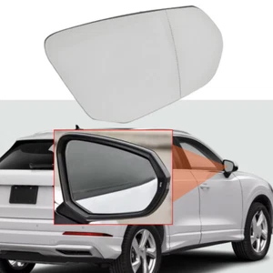 1x Right Side Heated Rearview Mirror Glass Fit For Audi Q3 2019-2023 81A857536E - Picture 1 of 6