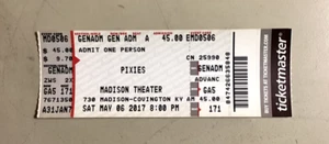 THE PIXIES - 5/6/2017 - Madison Theater - Covington, KY - Picture 1 of 2