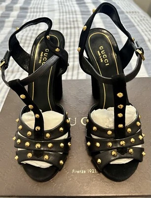 SAPATOS FEMININOS GUCCI AUTÊNTICOS Tamanho 36/6 EUA, 297568 ANK10 com caixa original - Imagem 1 de 4