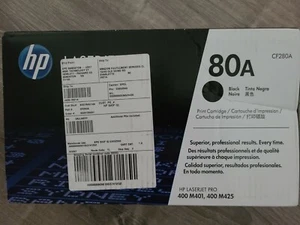 HP 80A (CF280A) Black Toner Cartridge BNIB