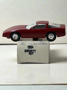 1984 Corvette Promo Car, Red with Gray Interior in Original Box - Picture 1 of 15