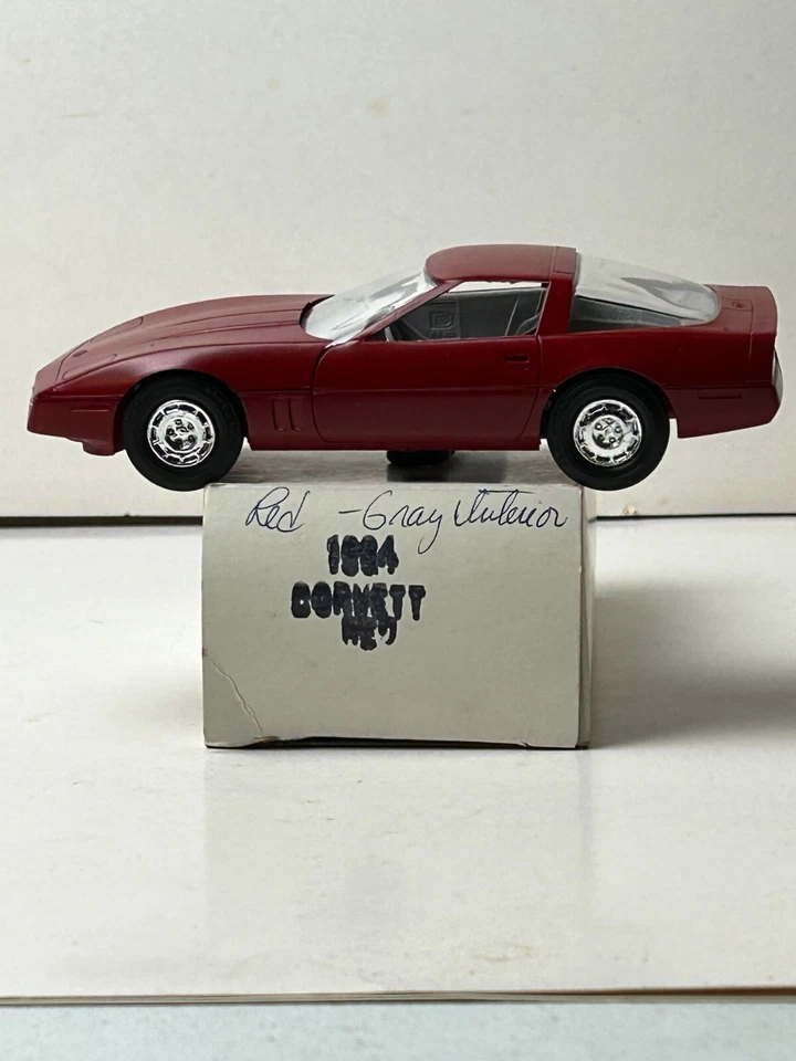 1984 Corvette Promo Car, Red with Gray Interior in Original Box - Image 1 of 4