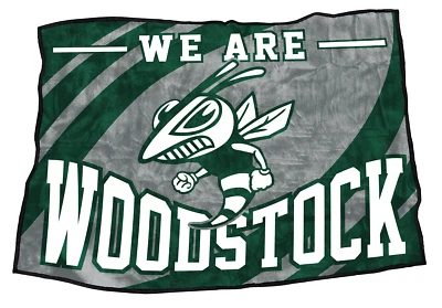 Manta de recaudación de fondos personalizada para avispas Woodstock 60"x80" - Aprox. 600 GSM 4,0 libras Foto 1 de 3