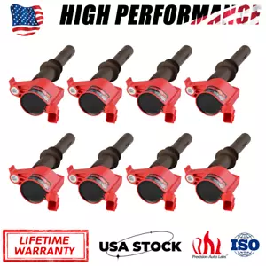 8Pack Heavy Duty Ignition Coil + Spark Plug For Ford F150 4.6L 5.4L DG521 FD509 - Bild 1 von 17