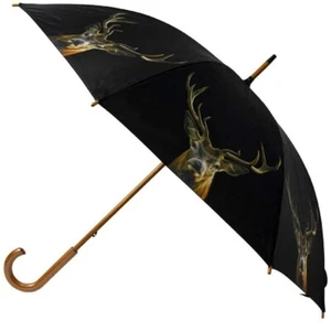 AKAH Regenschirm für Jäger mit Hirschmotiv - Schirm Hirsch für die Jagd - Bild 1 von 2