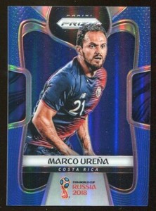 MARCO URENA 2018 Panini Prizm World Cup #86 BLUE Prizm 197/199
