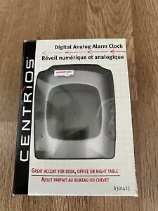 New Centrois Digital Analog Alarm Clock Great for Desk,Night Table  - Picture 1 of 5