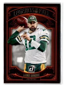 2020 Donruss #LF-AR Aaron Rodgers Green Bay Packers Legends of the Fall 202320 - Picture 1 of 2