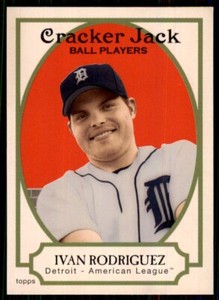 2005 Topps Cracker Jack Ivan Rodriguez Detroit Tigers #7 MLB Baseball