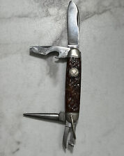 Vintage Remington UMC USA RS3333 Bone BOY SCOUTS OF AMERICA Knife 1927-31