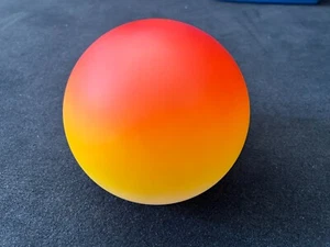 Pantalla de lámpara pantalla de vidrio bola de vidrio naranja D 11 cm Ö aprox. 52 mm R5400-18 - Imagen 1 de 3