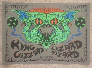King Gizzard And The Lizard Wizard - Affiche de Glasgow (Jason Galea) - Photo 1 sur 10