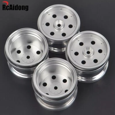 RcAidong Aluminium Radnabe Felgen Für Tamiya GF-02 WR-01 WR-02G WT-01 RC-Zubehör - Bild 1 von 4
