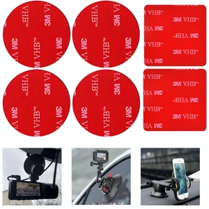 3 M Double Sided Adhesive Pads,Car Mount Sticky Pad Replacement. 3 M Sticky Dash - Picture 1 of 12