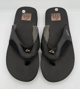 Sandalias chanclas informales sin cordones negras Reef para hombre talla 9/EUR 43 NUEVAS - Imagen 1 de 8