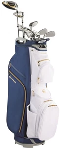 Carrello donna sinistro TaylorMade Kalea oro blu/bianco set completo grafite nuovo - Foto 1 di 8