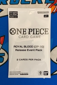 One Piece TCG - Royal Blood OP-10 Release Event Packs - SEALED - Picture 1 of 2