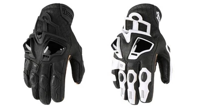 Icon Hypersport Short Gloves - Adult Men's Sizes for Motorcycle Riding - Image 1 of 2
