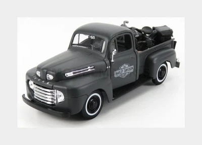 MAISTO 32185D FORD USA - F-1 PICK-UP CUSTOM USA HARLEY-DAVIDSON 1948 + MOTORCYCL - Immagine 1 di 2