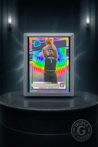 🔥2020 Optic Anthony Edwards Rated Rookie Holo Refractor 🔥 - Picture 1 of 4