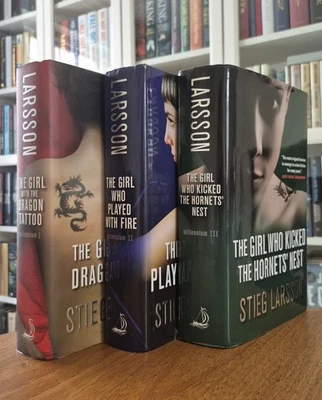 Stieg Larsson Millennium Series 1-3, Girl With The Dragon Tattoo, 2008-9 1st/1st - Image 1 of 4