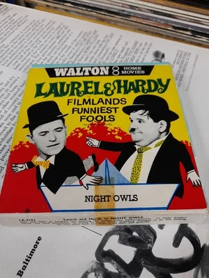 Laurel and Hardy Boxed 8mm Film Night Owls - Image 1 of 3