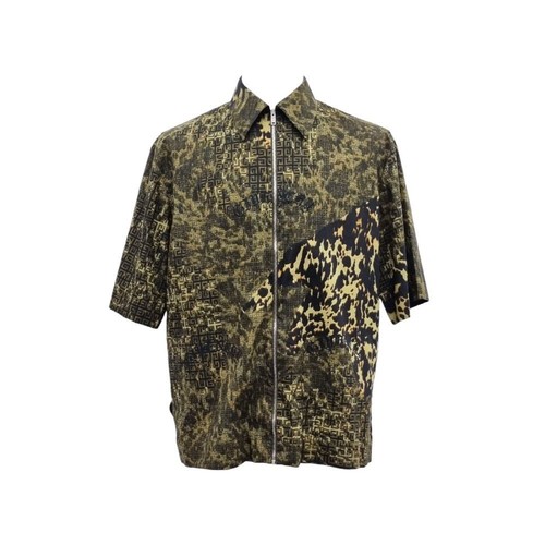 Givenchy Giacca Camicia Manica Corta Logo Jacquard 38 138932512