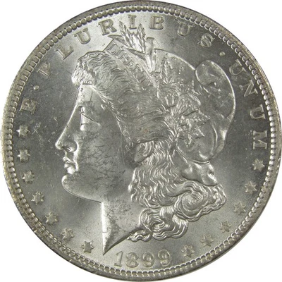 1899 O Morgan Dollar Uncirculated Silver $1 Coin SKU:CPC1101 - Image 1 of 4