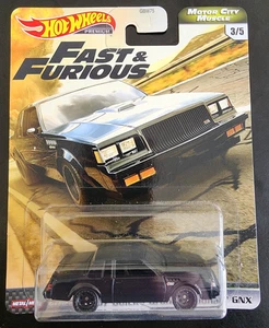 Hot Wheels Fast & Furious 87 Buick Grand National GNX Diecast Motor City Muscle - Picture 1 of 5