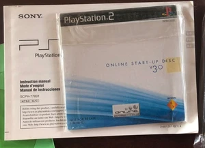 PlayStation 2 Online Start-Up Disc v3.0 Netzwerk Startup Disc für 77001 mit Handbuch - Bild 1 von 4