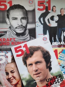 Zur Auswahl: 51 - Das FC Bayern Magazin -  monatliche Clubzeitschrift / Fußball - Bild 1 von 16