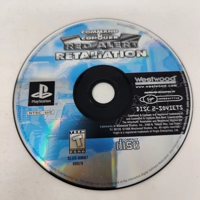 Command & Conquer: Red Alert Retaliation Disc 2 Only PlayStation 1 PS1 Soviets - Bild 1 von 2