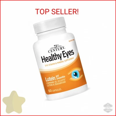 Cápsulas de luteína y zeaxantina para ojos sanos siglo XXI, 60 unidades (27454) Foto 1 de 2